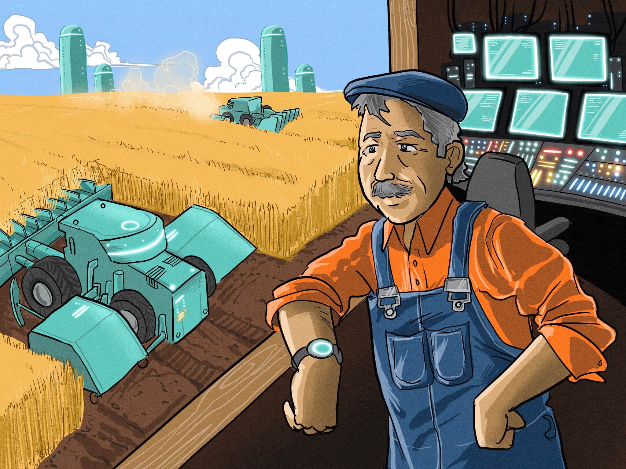 Autonomous farming to feed the world