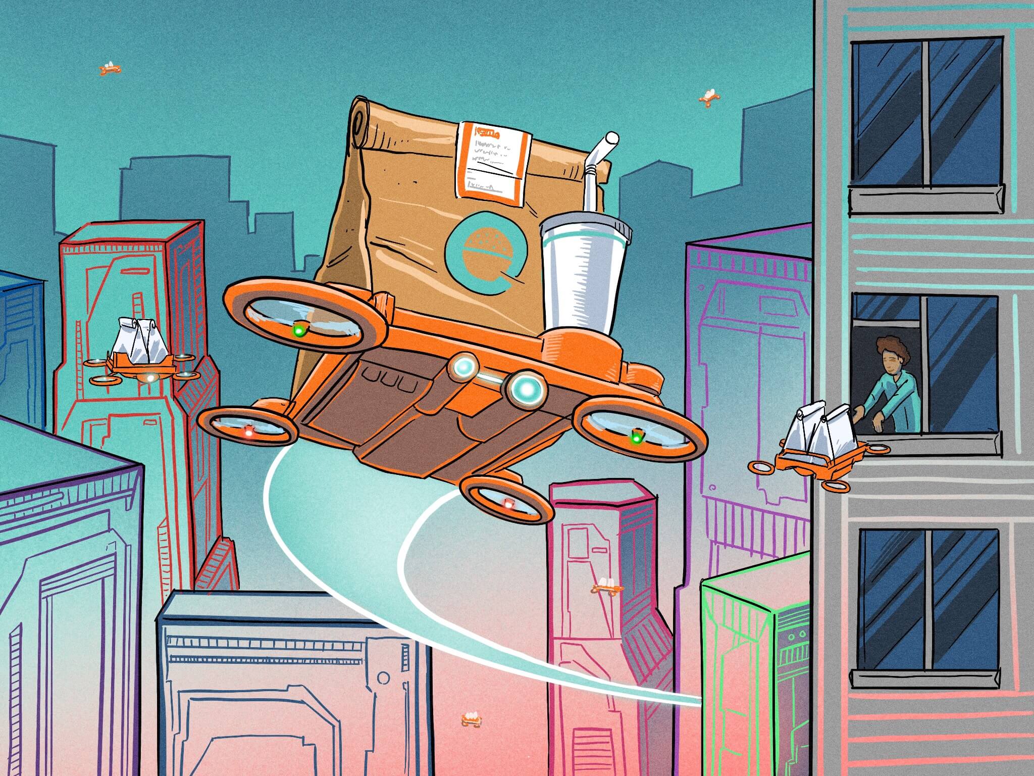 Fast food, getting faster and faster