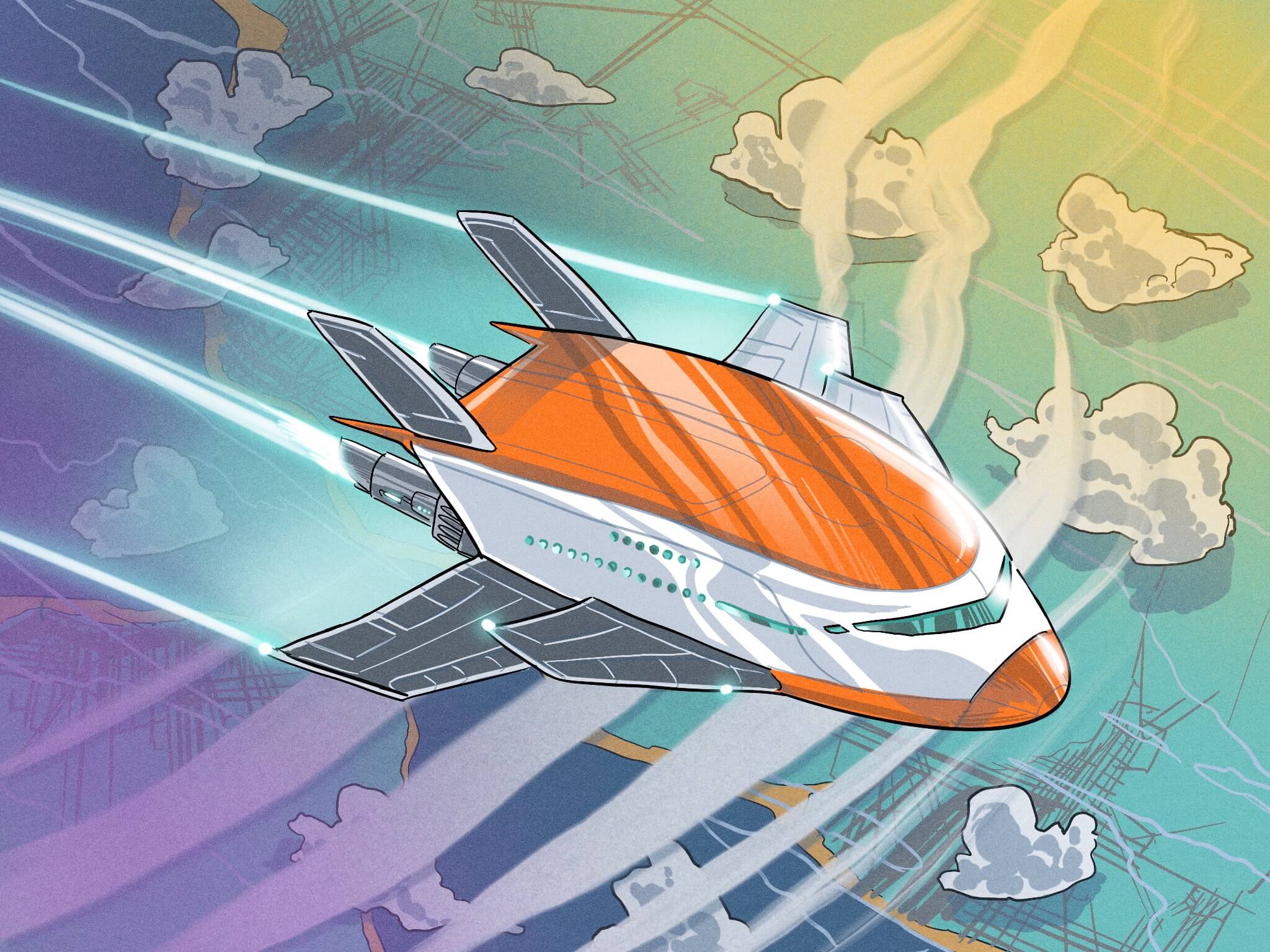 Electricity begins to take flight