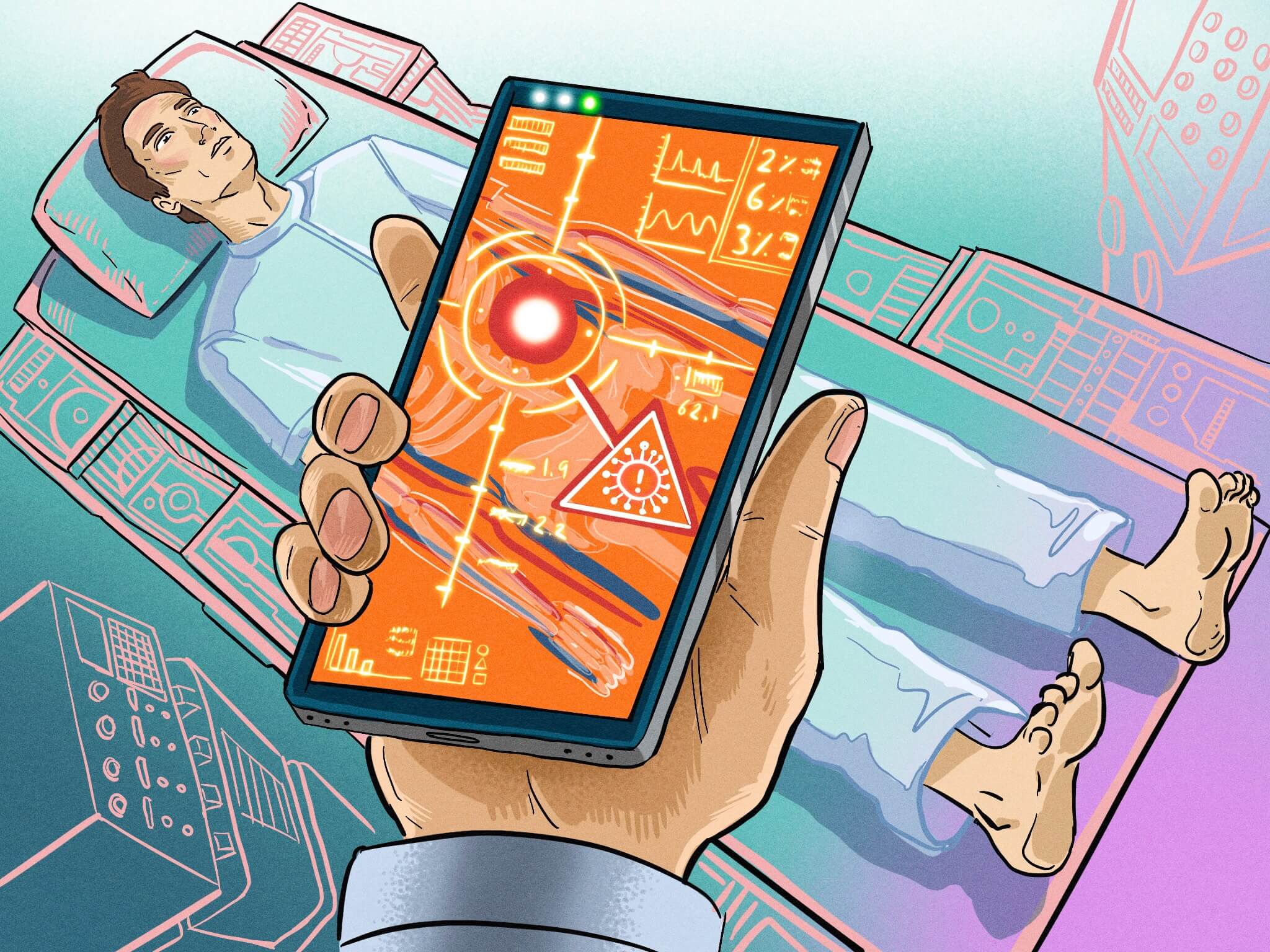 Medicos recetando apps