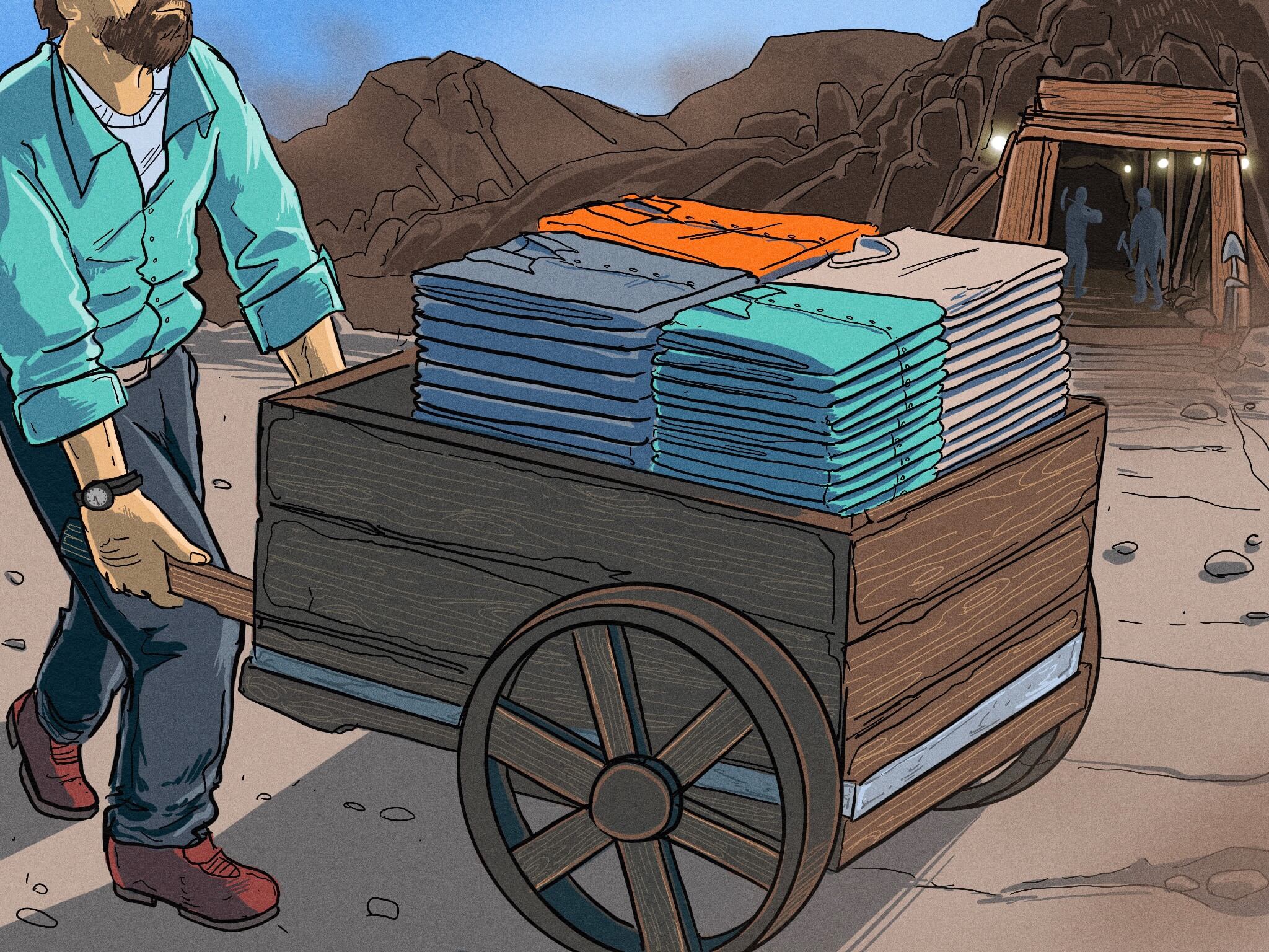 Moses Philips Wheel barrow PVH Corp NYSE PVH