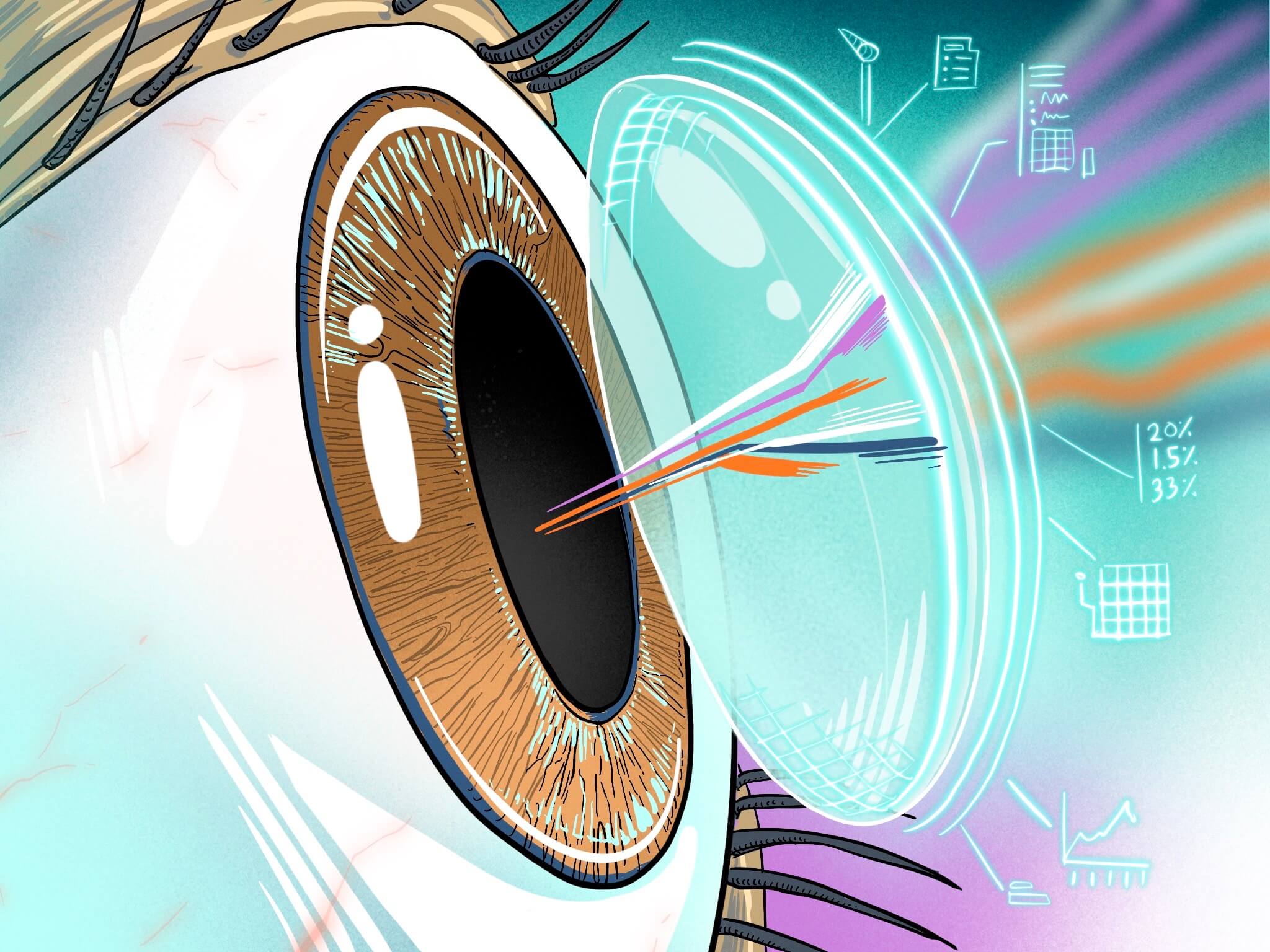 contact lense technology illustration alcon ag nyse alc